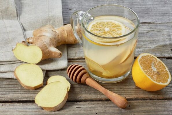 عصير الليمون والزنجبيل مشروب صحي للرجال